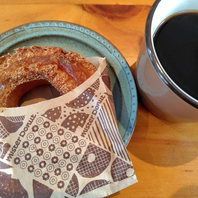 ミスドの新作を食べる！でも最後はいつものアレが好き（笑）