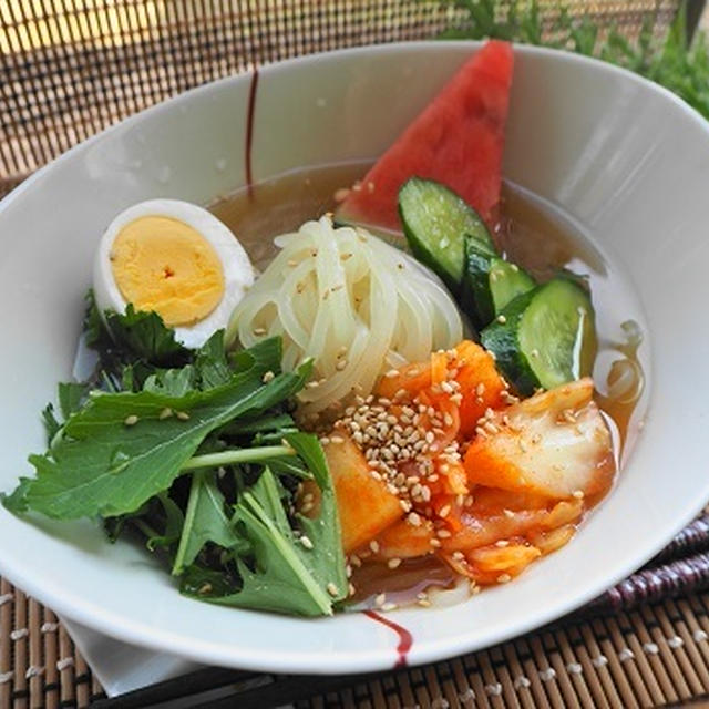 びょんびょん舎の冷麺☆おうちで☆冷麺連続でも嬉しい