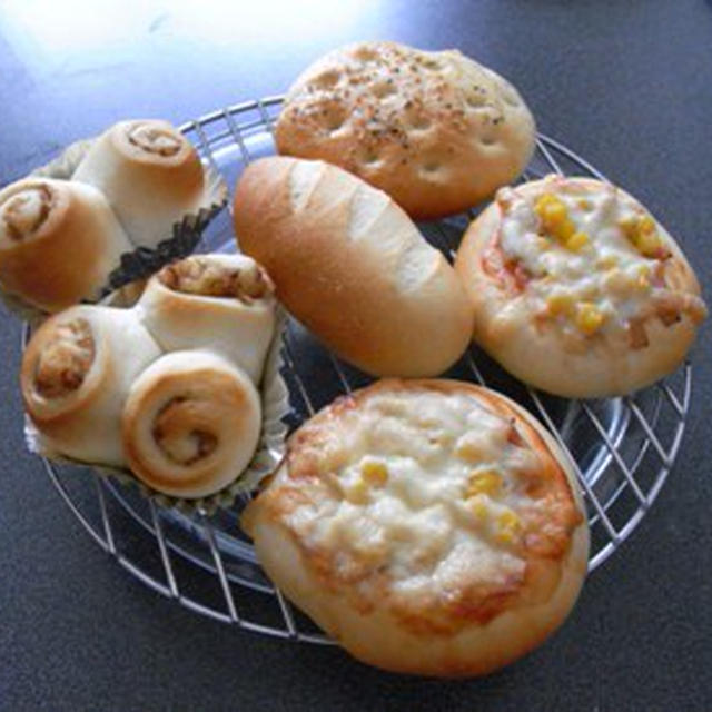 今日のパン達