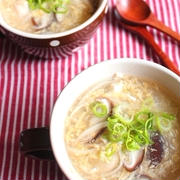 つるんと食感＊柔らか鶏むね肉入りとろ～り卵スープ（柚子胡椒風味）