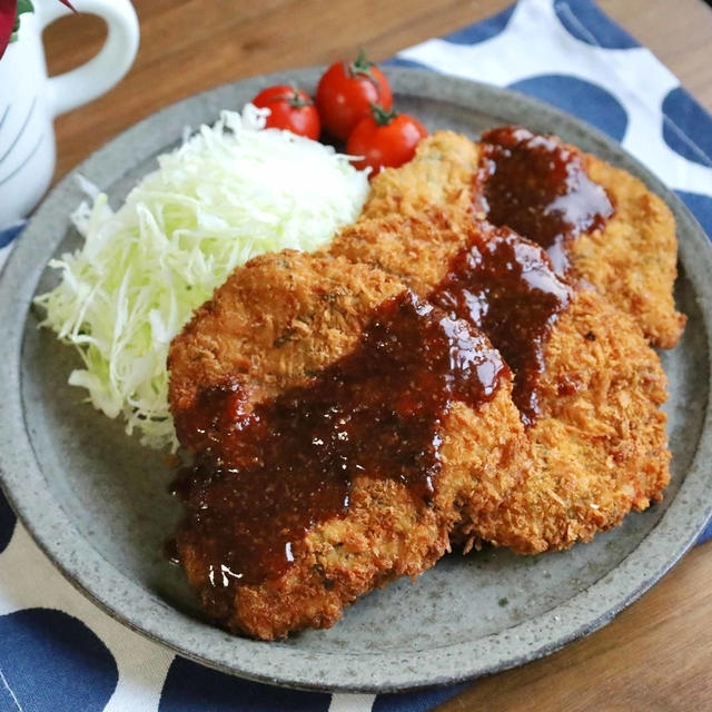 めっちゃ柔らか～！ひき肉を使った「大葉チキンカツ」