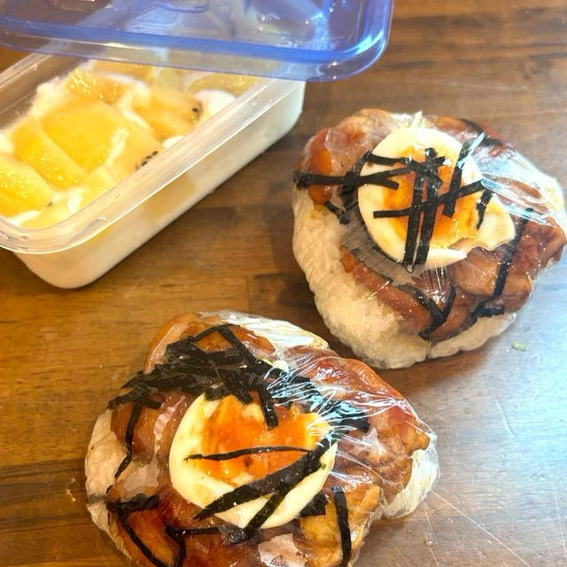焼き鳥おにぎりです！！