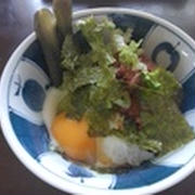 コンビーフ玉子丼