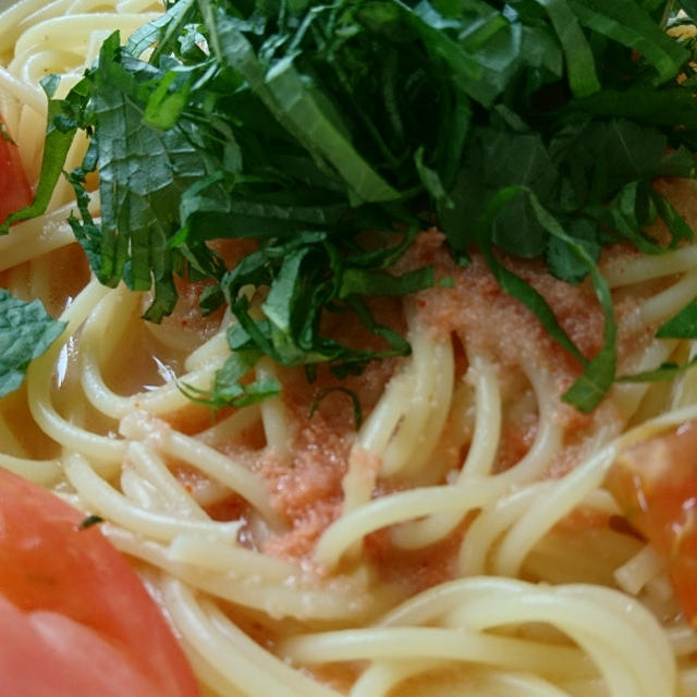 レモン明太パスタ