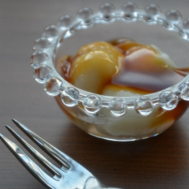 白玉粉で♪みたらし団子