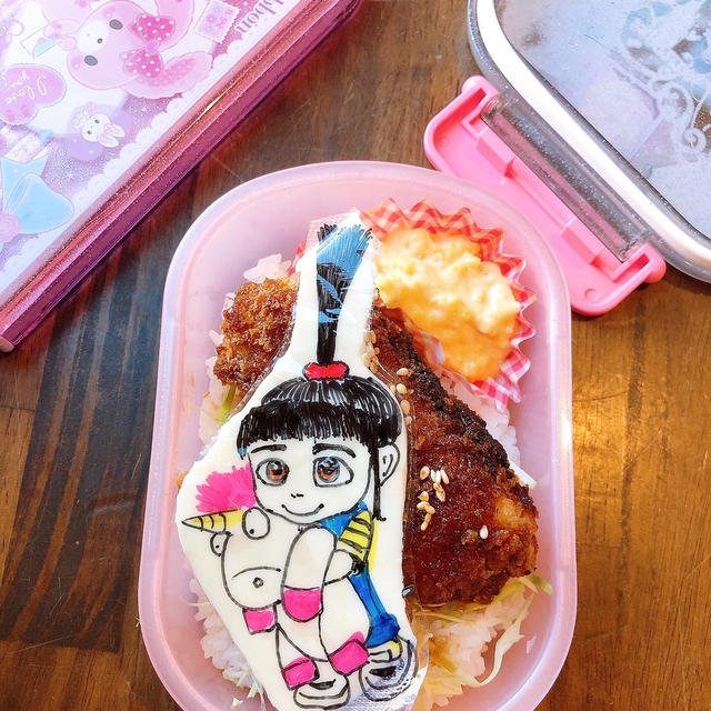 ミニオンのアグネス弁当です！！