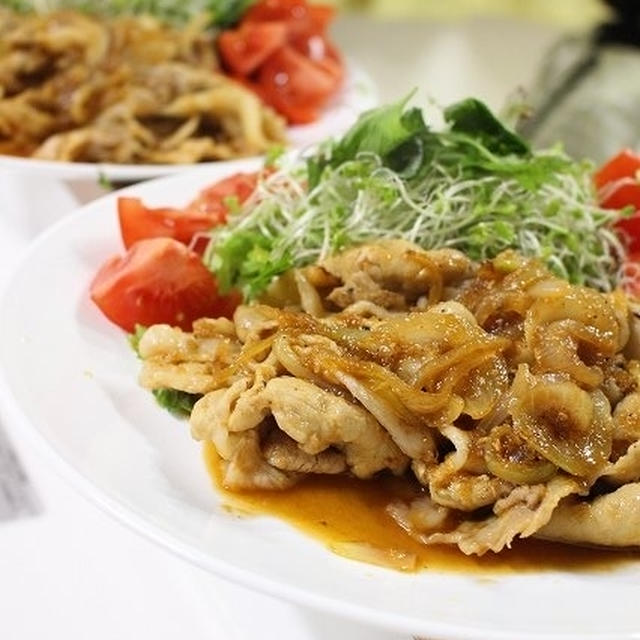 豚肉のしょうが焼き