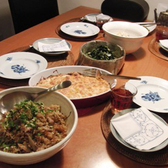 １０月のお料理サロン-秋の味覚満載・副菜とおつまみ
