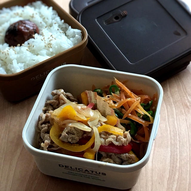 開き直ったお弁当。