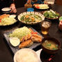 今日のつかみ食べ。