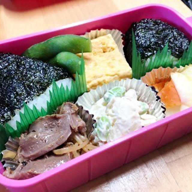 今日のお弁当 砂ずりモヤシ炒め レシピブログ