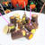 楽しく手軽に作る、ハロウィンデザートプレート。『くるんとチョコ芋カボチャ』