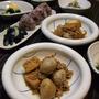 鯵のナムルと里芋のそぼろ煮