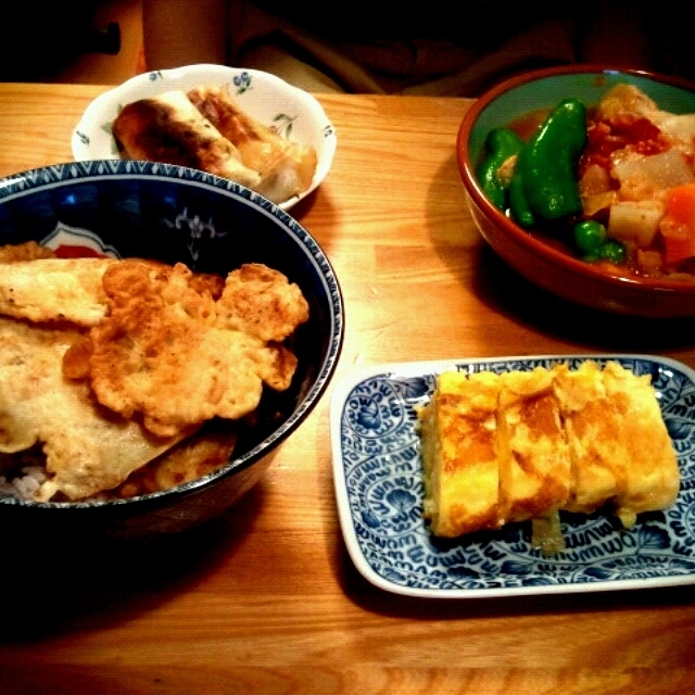 朝ごはん。