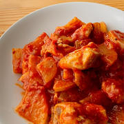 大根と鶏もも肉のトマト煮