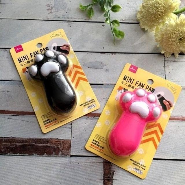 肉球かわいいミニ扇風機！暮らしニスタ素敵アイディアです～