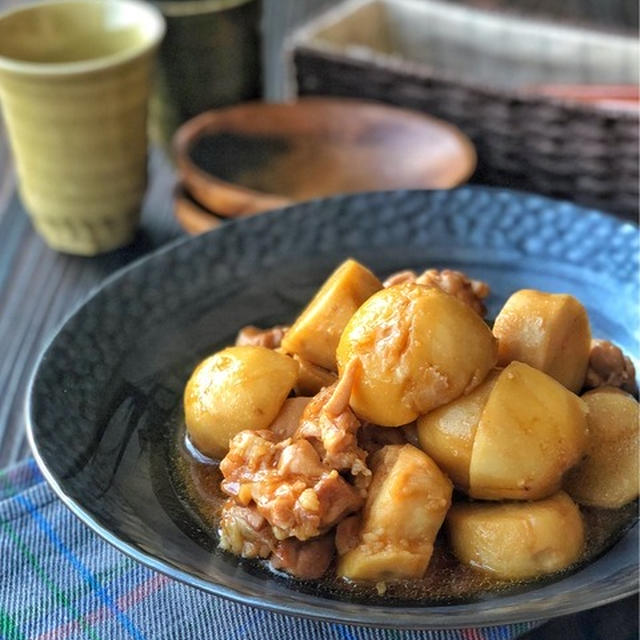 ほっこりおかず＊鶏もも肉と里芋のこっくり煮＊