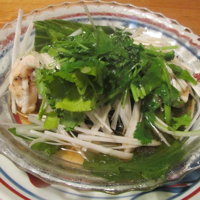 【旨魚料理】フグの紹興酒蒸し