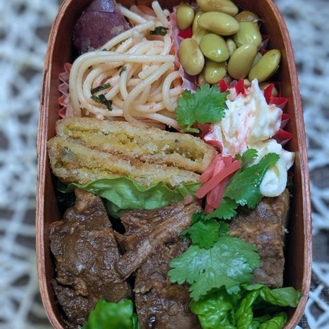 パスタ少し多めでもいい？～夫のお弁当241