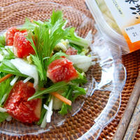 割烹白菜漬の無花果サラダ♪