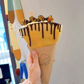 美味しすぎたドバイチョコクレープ♡