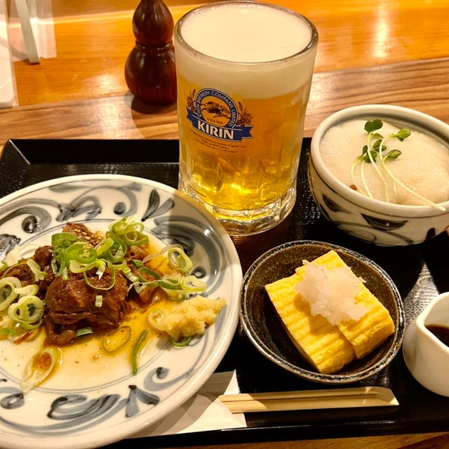 な也　神戸市灘区　水道筋商店街にあるうどん店のお酒セットが美味しくてお得！