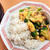 ブロッコリーと卵の炒めかけご飯