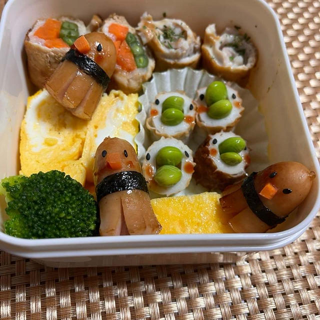 可愛いお弁当作りました♪