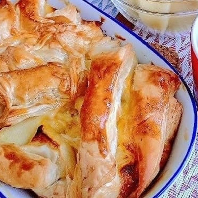 アップルパイで朝ごパイ〜🍎
