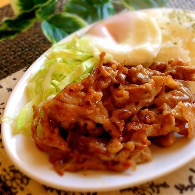 豚肉のスイチリマヨ炒め♡