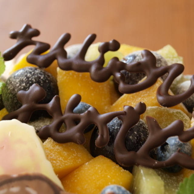 Happy birthday！！！今回のケーキは何かしら？