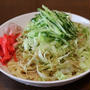 朝ごはんに日清ラ王「冷やし中華 醤油だれ」