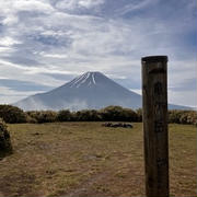 富士山を愛でながら竜ヶ岳
