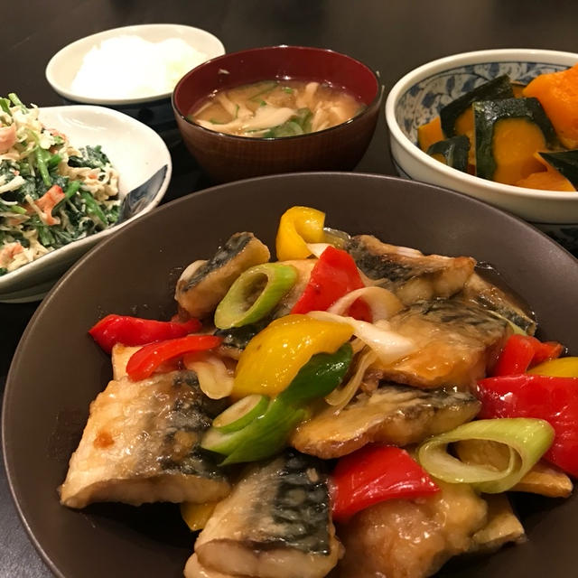 【昨日の晩ごはん＆余った生クリームで・・・】