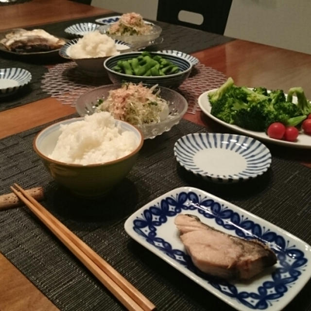 カリウムと消化酵素を欲した夕食