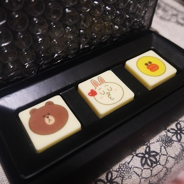 LINEチョコとゲットリッチ