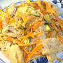 [副菜]　鶏胸肉の温野菜サラダ