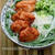 ふわふわエビ蓮根と韮のにゅうめん