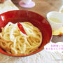 うどんのペペロンチーノ