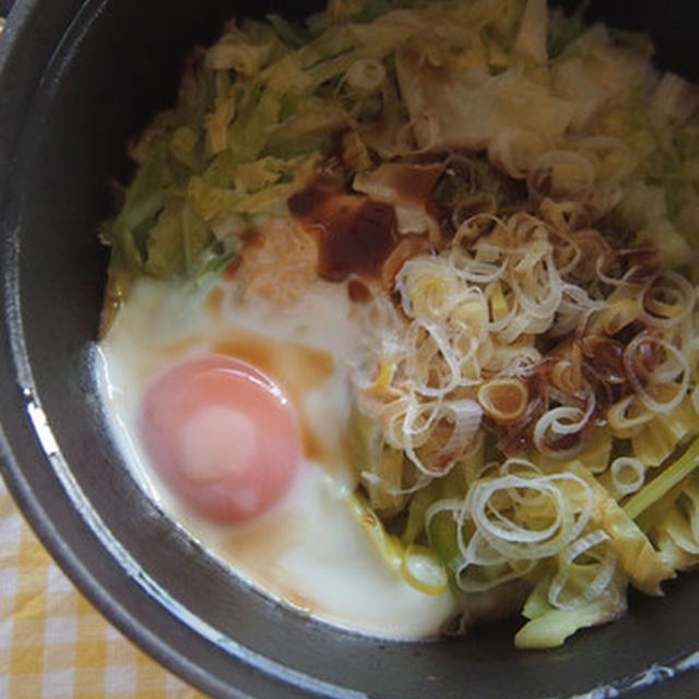 キャベ玉ごはん。