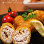 コストコ*ささみでくるくる巻き揚げ×高野豆腐煮×エビちゃん♪