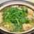 鶏団子と芹・ごぼう・大根の鍋