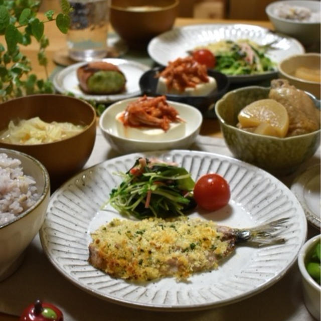 晩ごはん。忘れたべさ〜