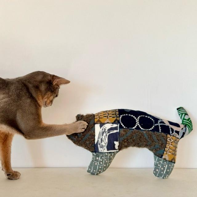 20年以上一緒にいるねこさんクッションをリフォームしました