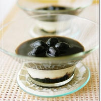 黒豆のお豆腐レアチーズ
