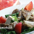 豆腐と冷しゃぶセット