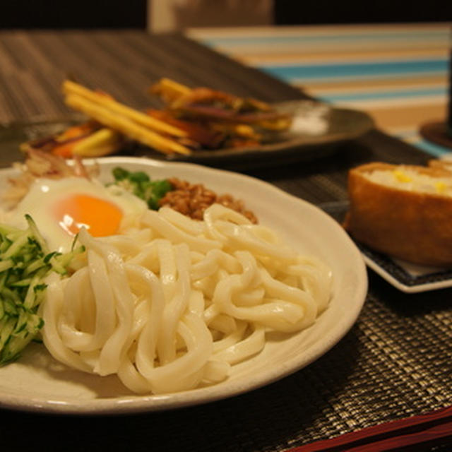 ☆　冷やしネバネバうどん　☆