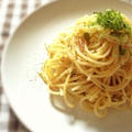 梅しそとアンチョビのパスタ