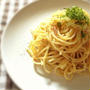 梅しそとアンチョビのパスタ