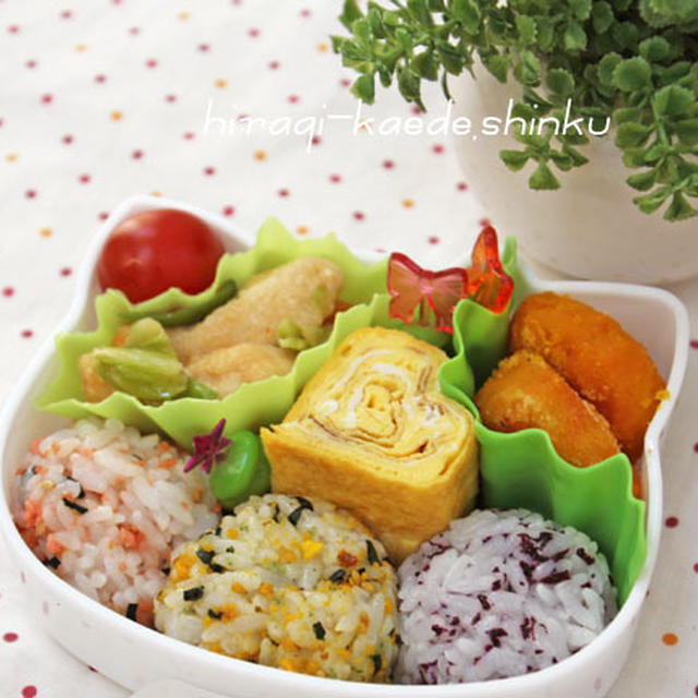 ５～６月の幼稚園弁当＊7日分。